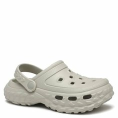 Шлепанцы TENDANCE, размер 34/35, светло-серый