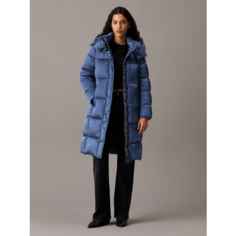 Пуховик Calvin Klein Jeans, размер M, голубой