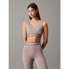 Топ спортивный Calvin Klein Sport Performance, размер XS, бежевый