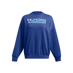 Свитшот Under Armour RIVAL FLEECE WORDMARKOS CREW, размер L, , синий
