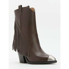 Полусапоги TENDANCE, размер 36, серовато-коричневый