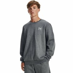 Свитшот спортивный Under Armour Essential Fleece Crew, размер SM, , серый