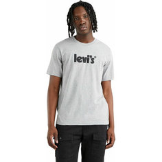 Футболка Levis Men Relaxed Fit Graphic Tee, 1 шт., размер S, серый Levis®