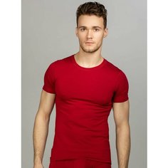 Футболка Tactilica, 1 шт., размер 3XL, бордовый