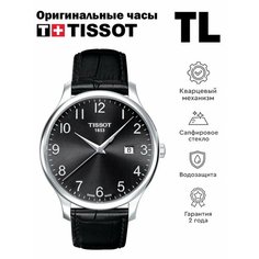 Наручные часы TISSOT, черный хром