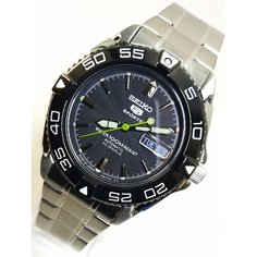 Наручные часы SEIKO 5 Sports, черный 2