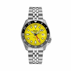 Наручные часы SEIKO 5 Sports, желтый