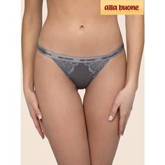 Трусы Alla Buone, размер 48, серый