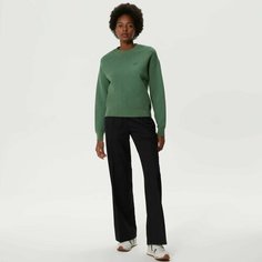 Брюки классические LACOSTE, размер T38, черный