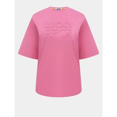 Футболка Lucky Bear, размер 46, рoзовый