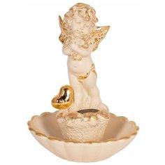 Подставка для украшений BOGACHO, 12х16х12 см, , кремовый