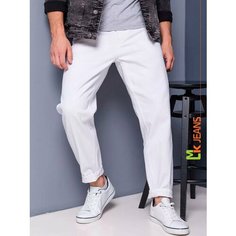 Джинсы карго MkJeans Бананы, размер 38, белый