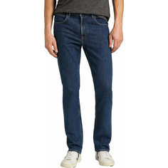 Джинсы зауженные Lee Men Brooklyn Jeans, размер 34/32, cиний