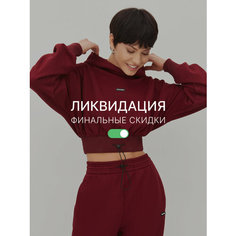 Худи EAZYWAY, размер XS, , бордовый