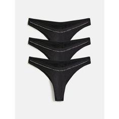 Трусы infinity lingerie, размер XS, черный