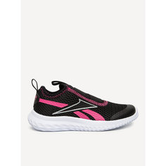 Кроссовки Reebok RUSH RUNNER SLIP-ON, размер 13,5i US, черный/розовый/белый
