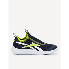 Кроссовки Reebok RUSH RUNNER SLIP-ON, размер 13i US, синий/зеленый/белый