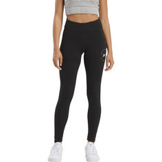 Легинсы Reebok Q3 IDE, размер S, черный