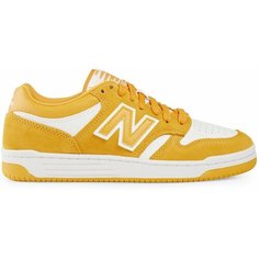 Кроссовки New Balance BB480, полнота F, размер 7,5 US, оранжевый