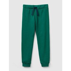 Брюки спортивные UNITED COLORS OF BENETTON, размер 160, зеленый