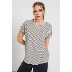 Футболка спортивная EA7 EMPORIO ARMANI, размер L, синий/белый