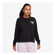 Футболка NIKE Tee OC2 Long-Sleeve Boxy, размер XL, черный