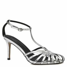 Босоножки TENDANCE, размер 37, серебряный