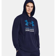 Толстовка Under Armour Rival Terry, размер XS, , темно-синий