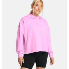 Толстовка Under Armour Rival Terry, размер XL, , розовый