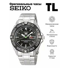 Наручные часы SEIKO 5 Sports, серебристый
