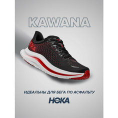 Кроссовки HOKA Kawana, полнота D, размер US11.5D/UK11/EU46/JPN29.5, черно-красный