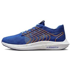 Кроссовки NIKE Pegasus Turbo NN, размер 10.5 US, синий/белый/оранжевый