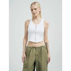 Топ ТВОЕ, размер XS, белый