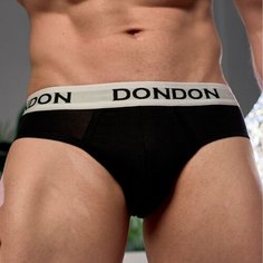 Трусы Dondon Базовая, размер S, черный/черный