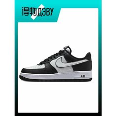 Кроссовки NIKE Air Force 1, размер EU 40 Foot Length (25CM), black