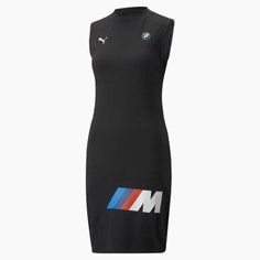 Платье PUMA Весна-лето 2024, размер USA - M, черный/белый