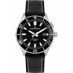 Наручные часы JACQUES LEMANS Hybromatic, черный