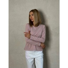 Лонгслив Mary Dains, размер XL/50, , пудрово-розовый Нет бренда