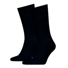 Носки PUMA Men Classic Piquee Socks, комплект, 2 пары, размер 47/49, черный/синий