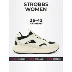 Кроссовки STROBBS, размер 36, белый/серый/черный