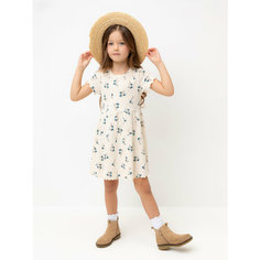 Платье crockid К 5793/айвори,колокольчики, размер 64/128, бежевый