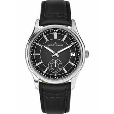 Наручные часы JACQUES LEMANS, черный