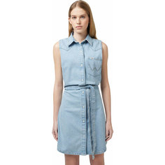 Платье Wrangler Women Sleeveless Dress, размер XS, синий