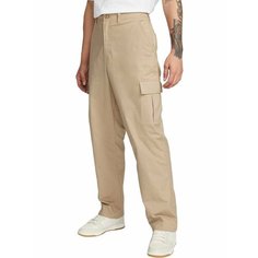 Брюки карго NIKE Club Cargo Pants, размер 34-32, бежевый
