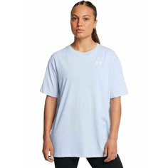 Футболка Under Armour UA W BFOS LOGO TEE SS, размер XS, белый