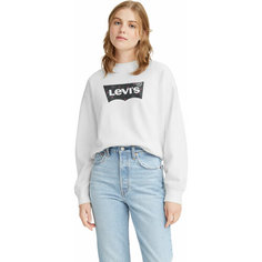 Свитшот Levis Women Graphic Standard Crew, размер M, , белый Levis®