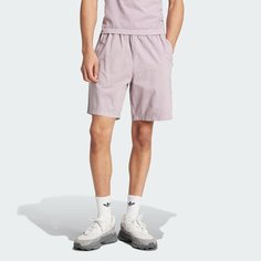 Шорты спортивные adidas Originals Trefoil Essentials+ Dye Woven Shorts, размер S, preloved fig