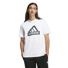 Футболка adidas M MOD ESS T, размер M INT, белый
