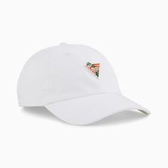Бейсболка PUMA PRIME Dad Cap для мужчин и женщин, размер OneSize, белый