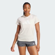 Футболка adidas TRAIN ESSENTIALS BIG PERFORMANCE LOGO, размер S INT, светло-лиловый